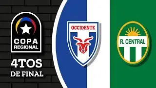 COPA REGIONAL 🏆 | Región Occidental 🆚 Región Central | 4TOS DE FINAL ⚽️