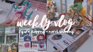 come anime figure shopping with me! &mdash; vlog ☀️💕