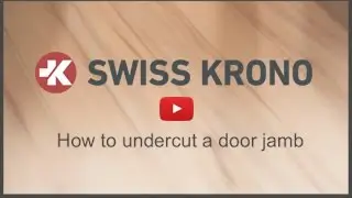 How to Undercut a Door Jamb When Installing Laminate Floors