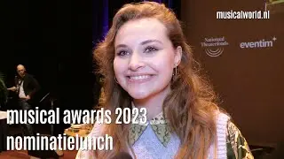 Musical Awards 2023: genomineerden gaan aan de dis