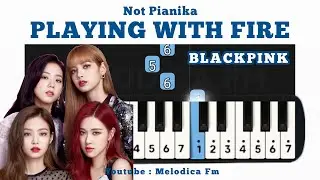 Pianika BLACKPINK - 불장난 (PLAYING WITH FIRE) | Not Pianika + MIDI 
