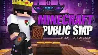 🔴 LIVE Minecraft Public SMP | Java + Bedrock | Free To Join 😱#live #smp #minecraft