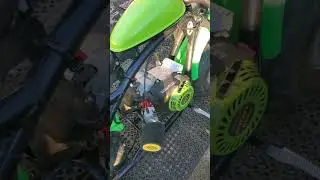 Predator Ghost in Coleman BT200X. Nibbi 24mm carb kit install and tuning with a run video. Awesome!