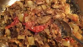 Instant pot Lauki Eggplant curry green squash. Curry Short cut recipe