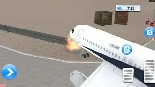 Flight Pilot Parking King || Burniing Plan Android Gameplay || GAMING Xpert