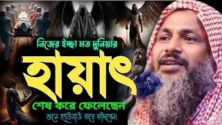 নিজের ইচ্ছা মত দুনিয়ার হায়াৎ শেষ করে ফেলেছেন শুনে হাউমাউ করে কাঁদবেন┇NUR MOHAMMAD JALSA 2025