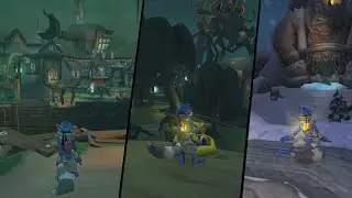 Sly Cooper 1 - Free Roaming in the Hub Worlds