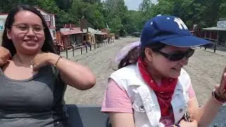 Wild West City Stage Coach Robbery on June 17 2023.