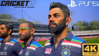 Cricket 19 PS5 | India Vs Pakistan At Lords 4K Full HD