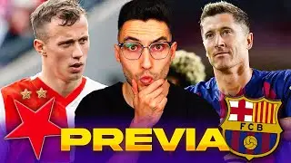 SLAVIA PRAGA vs FC BARCELONA | ¡NECESITAN GANAR, GOLEAR Y ESPERAR! (PREVIA y POSIBLES ALINEACIONES)
