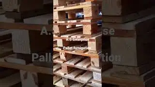 #youtubeshorts #pallets #transportation #timber #wood #logistics #fumigation #packing