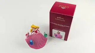 Hallmark Keepsake Ornament Disney Sleeping Beauty Colorful Birthday Surprise Ebay Mercari Video