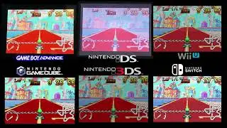 A self-explanatory video showcasing clock speeds of Game Boy Advance across Nintendo platforms