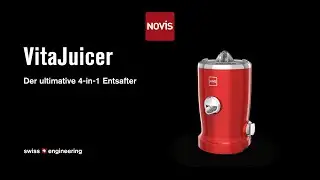 Novis VitaJuicer - der ultimative 4-in-1 Entsafter