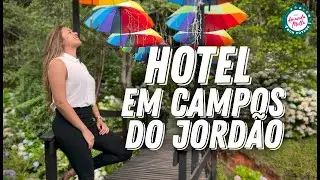Hotel Golden Park em Campos do Jordão - Café da manhã, quarto, jacuzzi, piscina aquecida …