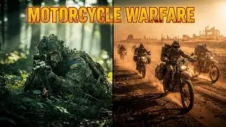 Ukrainian Sniper TAKES DOWN Russian Motorcycles with Ease #war #ww3