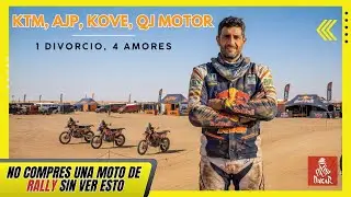 KTM 450 Rally, Kove 450 Rally, AJP PR7 650 y QJ Motor SRT 500 CX:  4 motos de un sue&ntilde;o, 