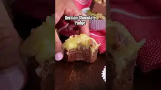 Немецкий шоколадный фадж с кокосово-ореховой глазурью. #рождество