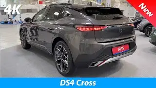 DS4 Cross 2022 — первый взгляд и обзор в 4K | Экстерьер - Интерьер (1.5 Blue HDi - 130 л.с., 8-EAT)