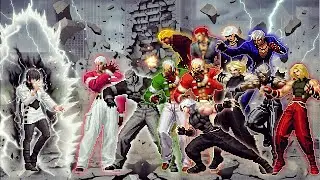 [KOF Mugen] Thunder Shermie Vs Adelheid Bernstein, Yashiro Nanakse, K' Team