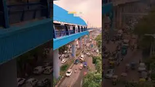 delhi metro route top view #metro
