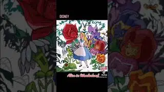 Disney - Alice in Wonderland | Happy Color | Алиса в стране чудес