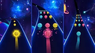 Dancing Road: Color Ball Run - Unity thefatrat - Mobil oyun. Android