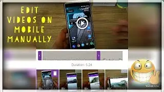 How to edit videos like a pro in mobile ||  edit videos on mobile directly
