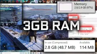 Assassin's Creed Valhalla on 3GB RAM