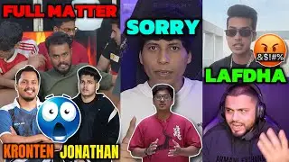JONATHAN KRONTEN REPLY GODLIKE AMAR ON HADES SCAM SENSEI SORRY MORTAL S8UL SID VS 420 REACT