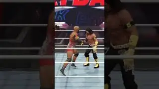 ryback destroys AJ styles after Styles joins the nexus #wwe #wwe2k24 #aew #ryback #nexus #thenexus