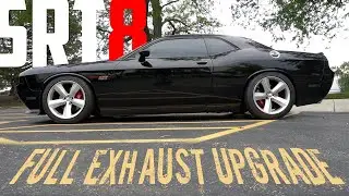 Dodge Challenger SRT8 Stainless Works Headers & Flowmaster Exhaust Install & Dyno