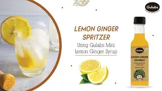 Lemon Ginger Spritzer | Lemon Ginger Sharbat | Best Drink Recipes | Quick Drink Recipes