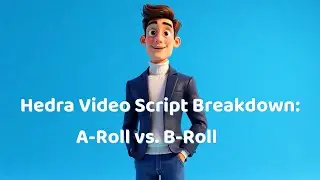 Hedra AI Video Script Breakdown   &ldquo;A-roll&rdquo; and &ldquo;B-roll&rdquo;, #hedra, #aroll, #broll