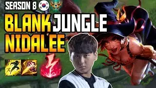 SKT T1 BLANK NIDALEE JUNGLE - S8 KOREA CHALLENGER