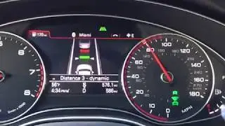 AUDI Active Lane Assist 2017 Audi A6 Demonstration