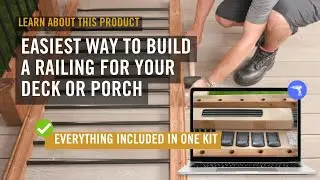 This kit easily upgrades your railing | Deck, Porch & Stairs | Learn About Our Product Line: RKB's
