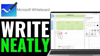 How to Write Neatly on Microsoft Whiteboard with Mouse 2025 (QUICK & EASY)