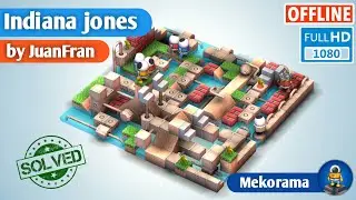 Indiana jones : by JuanFran : Mekorama Card Collector Cards Walkthrough Mekorama Gameplay