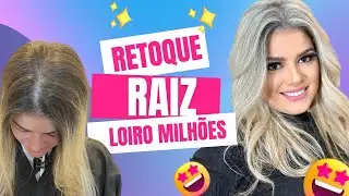 RETOQUE DE RAIZ / fundo escuro comprimento claro PART 1