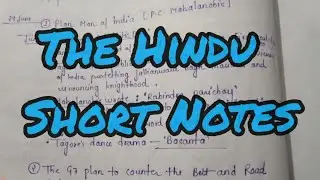 29 June The Hindu short notes| Today's current affairs short notes