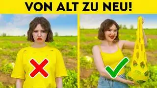 ALTE KLEIDUNG UMGESTALTEN! || Geniale Mode-DIY-Hacks & Tipps von 123 GO! TRENDS