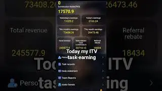 ITV Task Earning today #itv @itv #earningapp #onlineearning