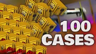 Opening 100 Cases! Huntsman & Danger Zone Unboxing!