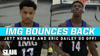 IMG Academy bounces back and BLOWS OUT Oldsmar Christian! Jett Howard and Eric Dailey get BUCKETS 🔥