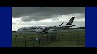 Singapore Airlines 9V SMA Seen At Manchester Airport Back In August 2024