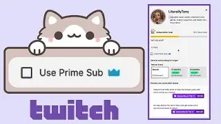 Как бесплатно подписаться на стримеров Twitch с помощью подписки Amazon Prime! Учебное пособие