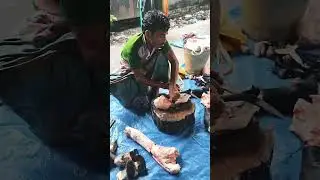 Meat Paya  Cleaning #street_food #youtube_shorts #beef_lovers #shorts