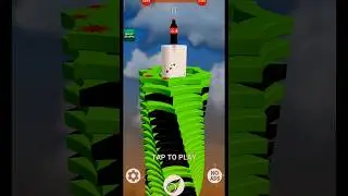 Stack Ball 3D Game | Level 505 |Play StackBall Game In Fast Speed | #StackBallYouTubeShort