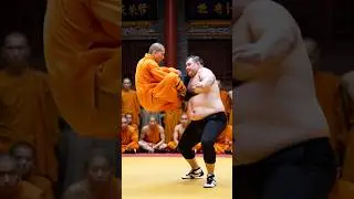 Monk: Sorry, he hit me first. #kungfu #fightinggames #boxing